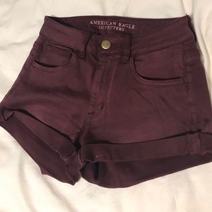 American Eagle High Rise Shorts!